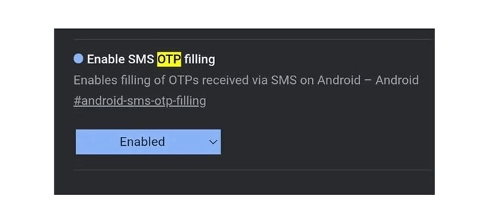 Google duyurdu: Chrome Android için SMS doldurma geliyor image 5