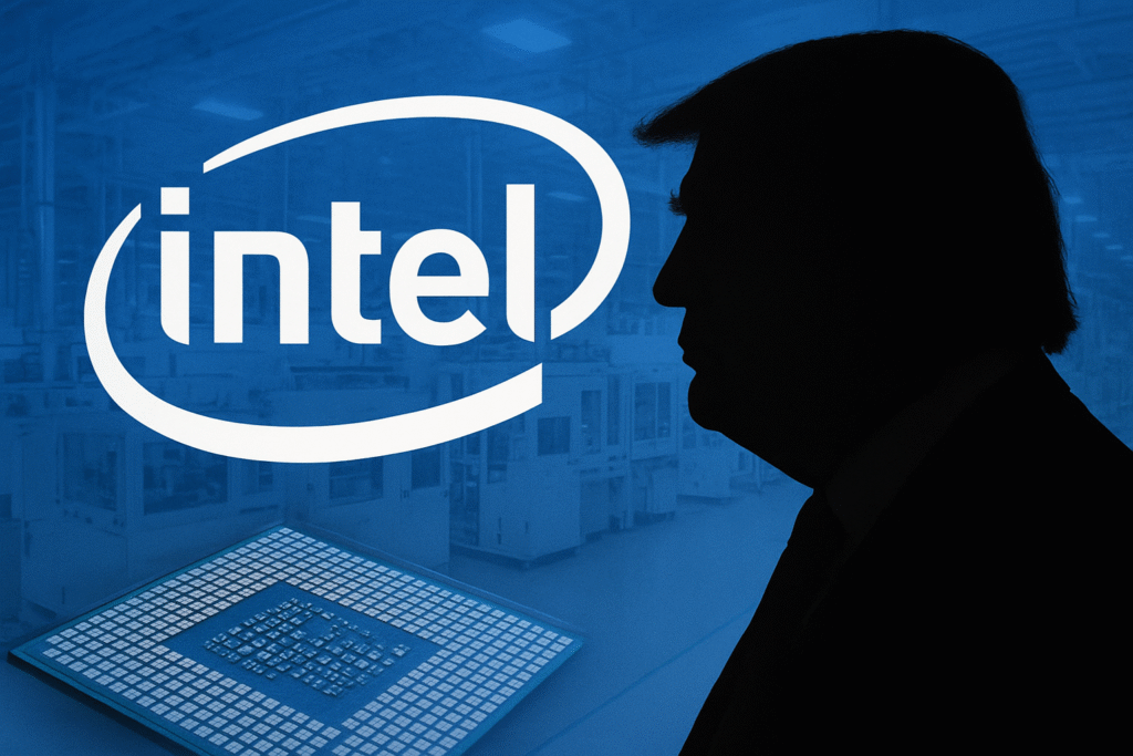 Intel, yüzde 10 hissesini Trump yönetimine sattı ChatGPT Image 24 Agu 2025 23 58 14