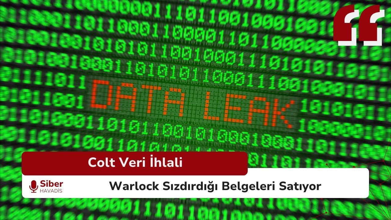 Colt Siber Saldırıya Uğradı: Çalınan Veriler Fidyeciler Tarafından Satışta