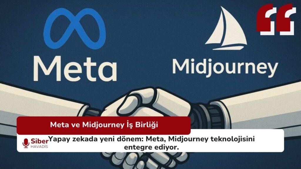 Meta ve Midjourney yapay zeka ortaklığı