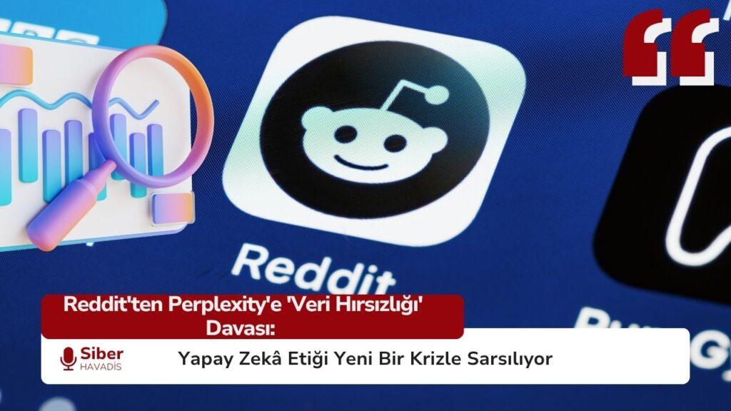Reddit'ten Perplexity'e 'Veri Hırsızlığı' Davası: Yapay Zekâ Etiği Yeni Bir Krizle Sarsılıyor Reddit logosu ve büyüteç ikonunun yer aldığı görsel — Reddit’in Perplexity AI’a açtığı veri hırsızlığı davası haberi