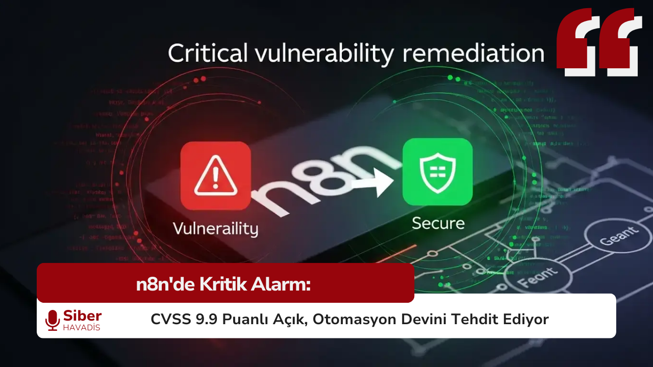 n8n’de Kritik Alarm: CVSS 9.9 Puanlı Açık, Otomasyon Devini Tehdit Ediyor