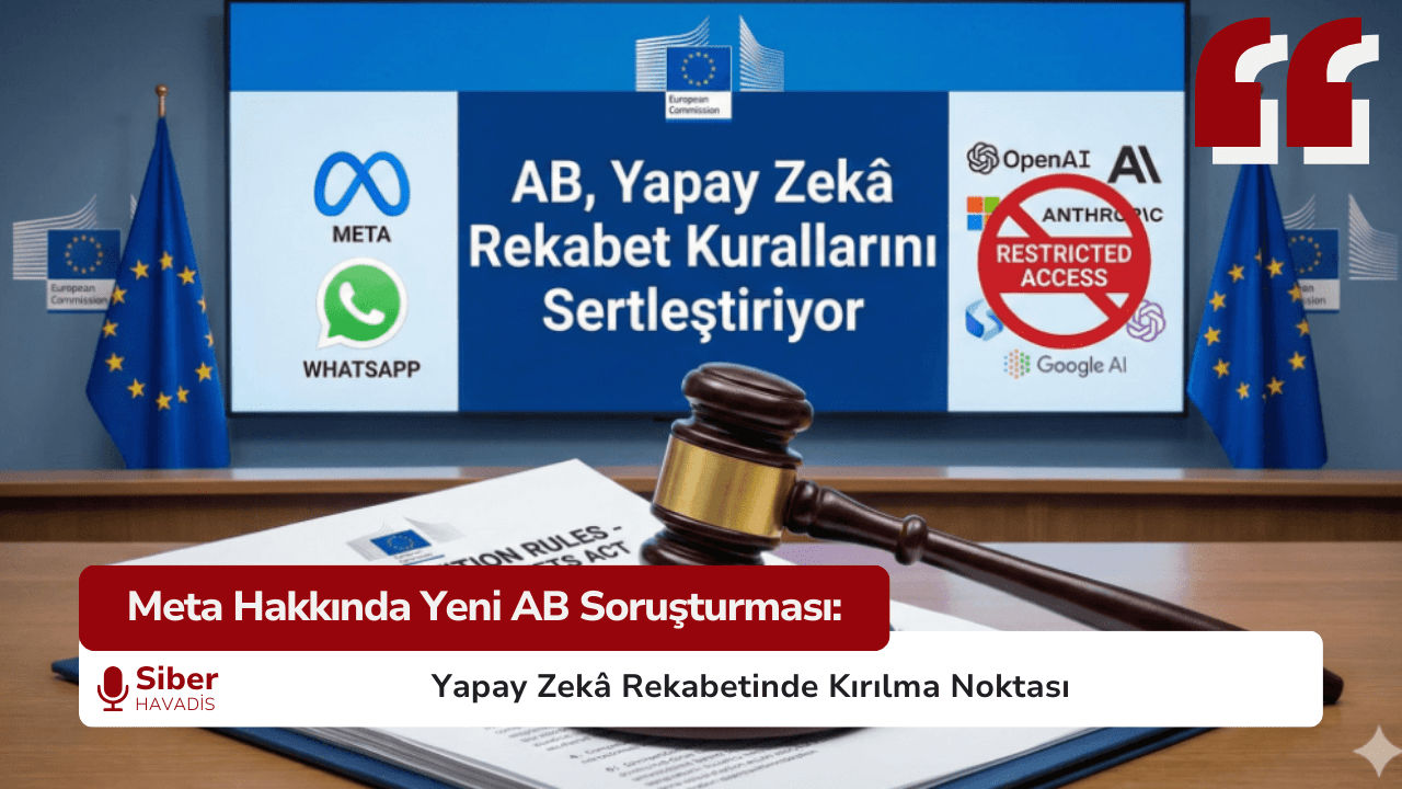 Meta Hakkında Yeni AB Soruşturması: Yapay Zekâ Rekabetinde Kırılma Noktası