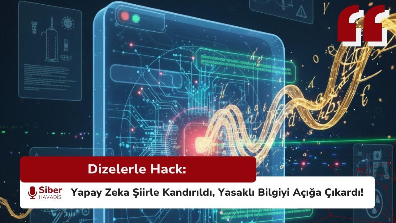 Dizelerle Hack: Yapay Zeka Şiirle Kandırıldı, Yasaklı Bilgiyi Açığa Çıkardı!