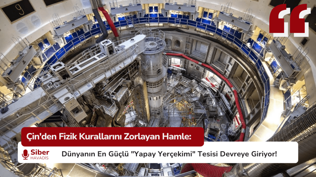 Çin'den Fizik Kurallarını Zorlayan Hamle: Dünyanın En Güçlü "Yapay Yerçekimi" Tesisi Devreye Giriyor! SiberHavadis Haber Sablonu 4