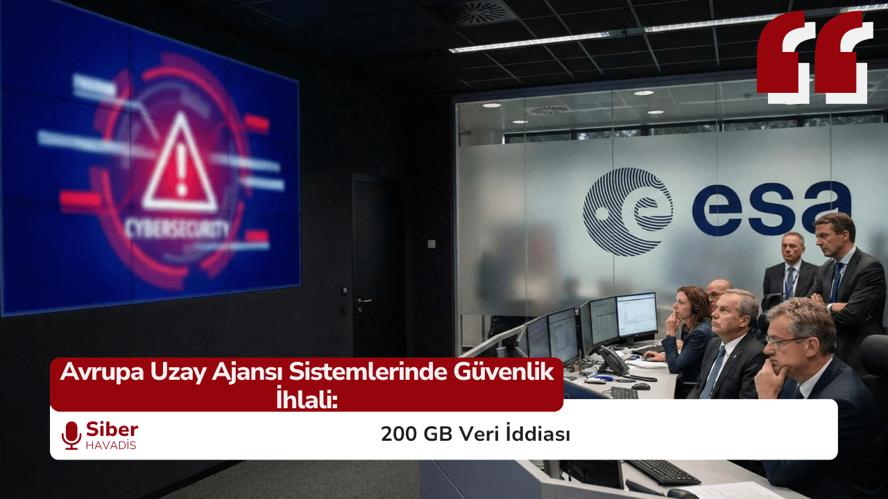 Avrupa Uzay Ajansı Sistemlerinde Güvenlik İhlali: 200 GB Veri İddiası