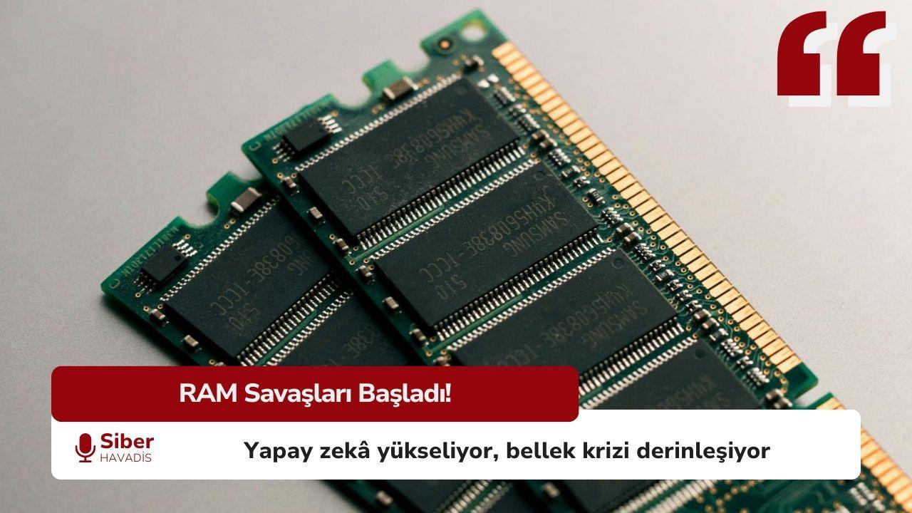RAM Savaşları Başladı: Samsung Küresel Krizi Kabul Etti