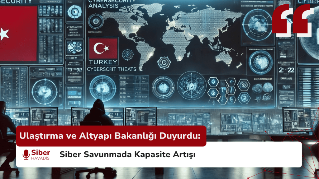 Siber Tehditlere Karşı Türkiye’nin Müdahale Kapasitesi Artıyor Ulaştırma ve Altyapı Bakanlığı 2025 Faaliyet Raporunu açıkladı.