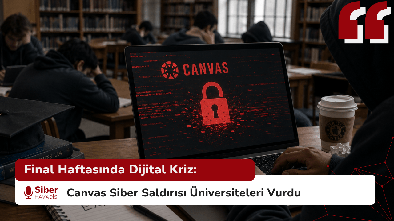Final Haftasında Dijital Kriz: Canvas Siber Saldırısı Üniversiteleri Vurdu
