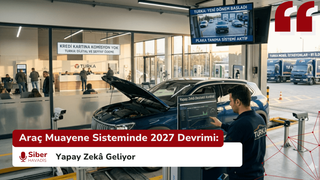 Araç Muayene Sisteminde 2027 Devrimi: Yapay Zekâ Geliyor Araç Muayene Sisteminde 2027 Devrimi: Yapay Zekâ Geliyor