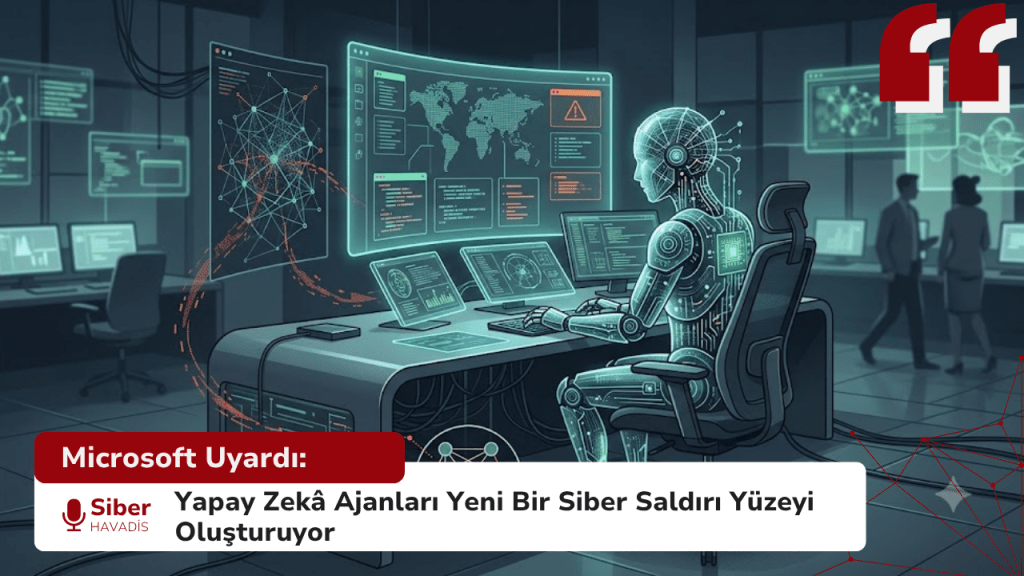 Microsoft Uyardı: Yapay Zekâ Ajanları Yeni Bir Siber Saldırı Yüzeyi Oluşturuyor