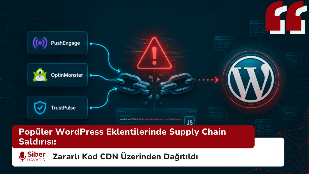 Popüler WordPress Eklentilerinde Supply Chain Saldırısı: Zararlı Kod CDN Üzerinden Dağıtıldı
