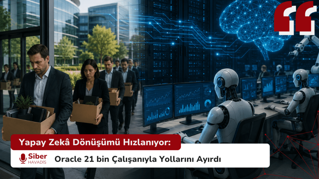 Yapay Zekâ Dönüşümü Hızlanıyor: Oracle 21 bin Çalışanıyla Yollarını Ayırdı