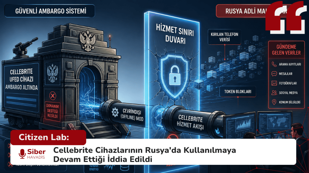 Citizen Lab: Cellebrite Cihazlarının Rusya'da Kullanılmaya Devam Ettiği İddia Edildi