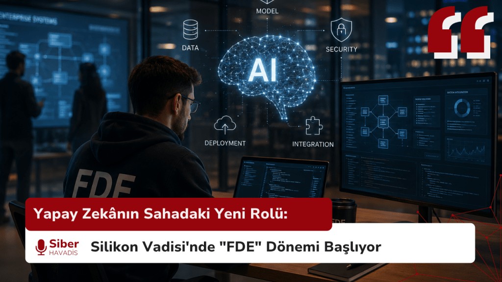 Yapay Zekânın Sahadaki Yeni Rolü: Silikon Vadisi'nde "FDE" Dönemi Başlıyor Yapay Zekânın Sahadaki Yeni Rolü: Silikon Vadisi'nde "FDE" Dönemi Başlıyor