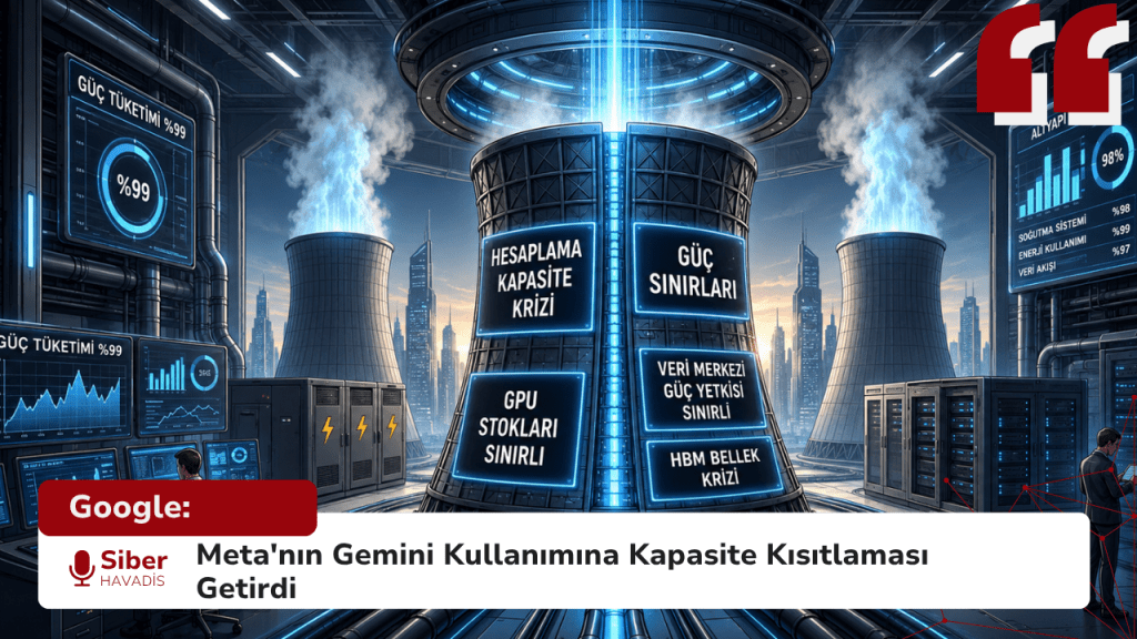 Google: Meta'nın Gemini Kullanımına Kapasite Kısıtlaması Getirdi Google: Meta'nın Gemini Kullanımına Kapasite Kısıtlaması Getirdi