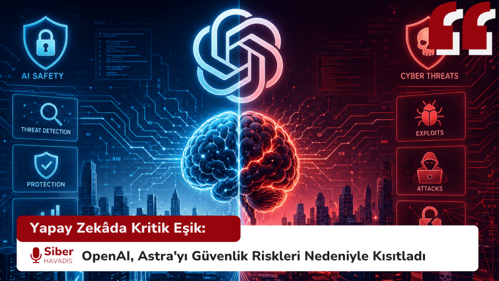Yapay Zekâda Kritik Eşik: OpenAI, Astra'yı Güvenlik Riskleri Nedeniyle Kısıtladı Yapay Zekâda Kritik Eşik: OpenAI, Astra'yı Güvenlik Riskleri Nedeniyle Kısıtladı