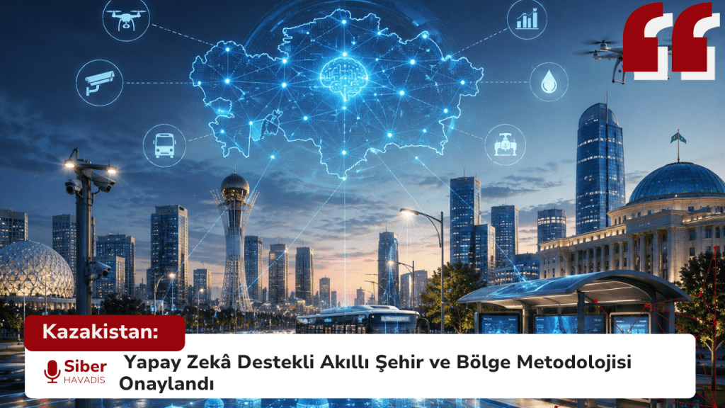 Kazakistan: Yapay Zekâ Destekli Akıllı Şehir ve Bölge Metodolojisi Onaylandı