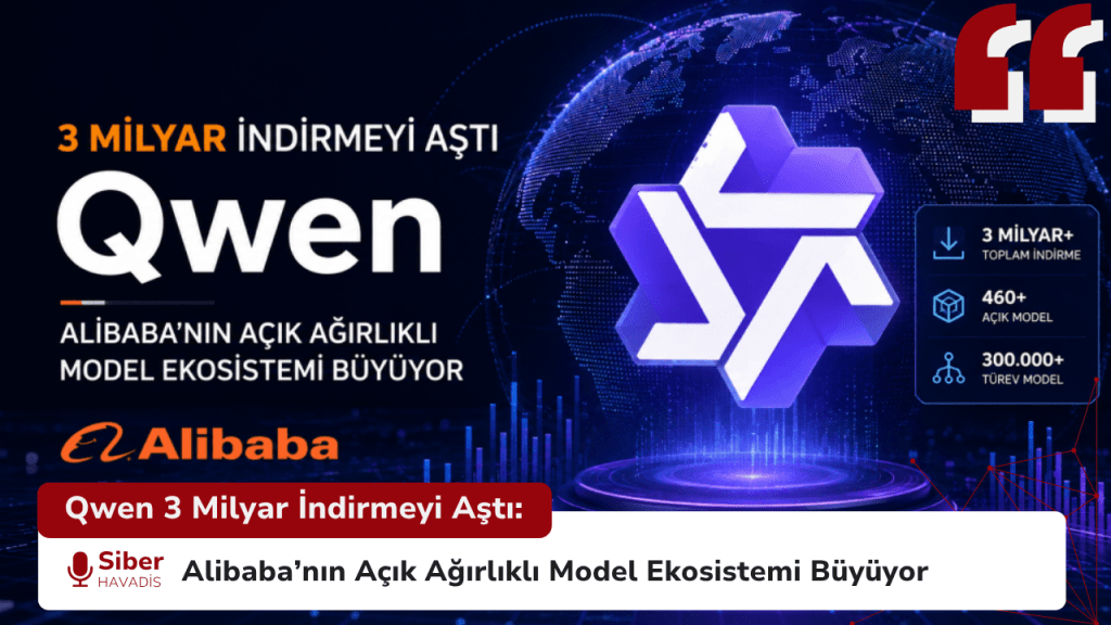 Qwen 3 Milyar İndirmeyi Aştı: Alibaba’nın Açık Ağırlıklı Model Ekosistemi Büyüyor Qwen 3 Milyar İndirmeyi Aştı: Alibaba’nın Açık Ağırlıklı Model Ekosistemi Büyüyor