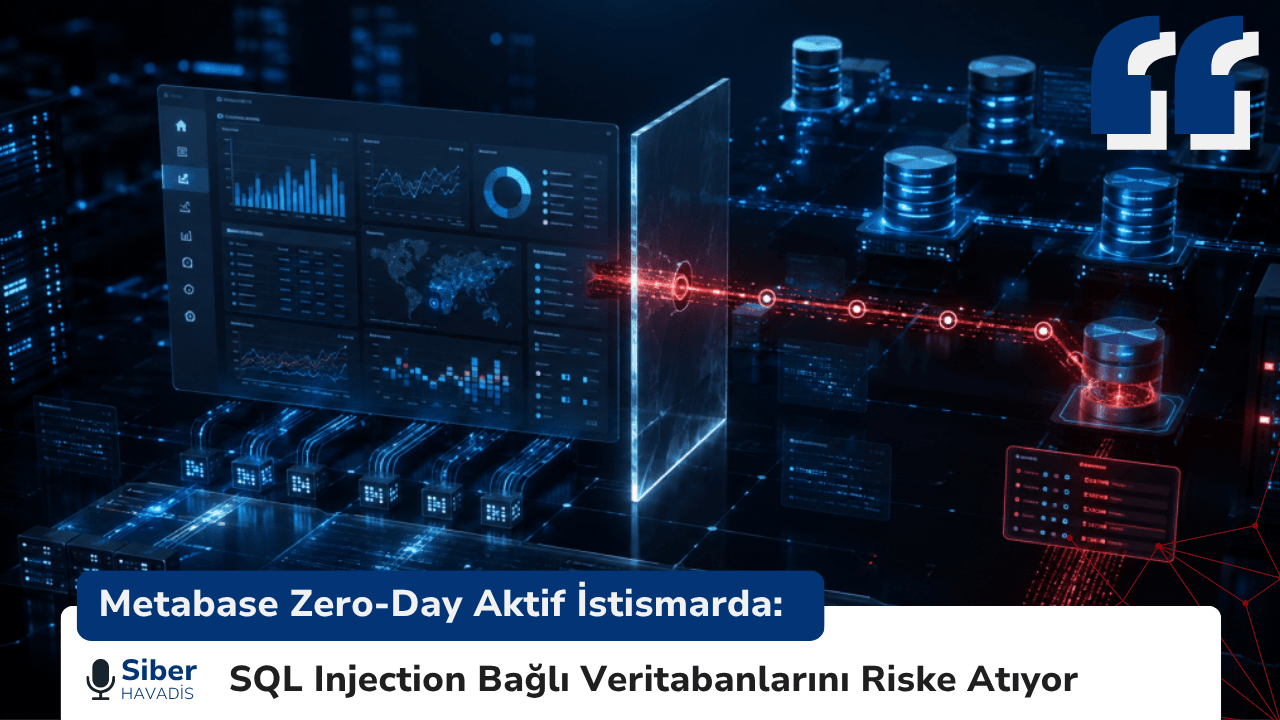 Metabase Zero-Day Aktif İstismarda: SQL Injection Bağlı Veritabanlarını Riske Atıyor