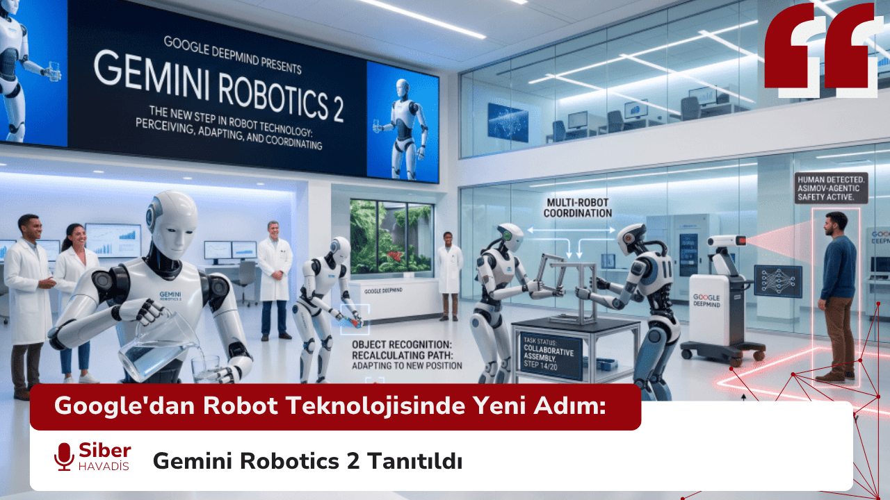Google’dan Robot Teknolojisinde Yeni Adım: Gemini Robotics 2 Tanıtıldı