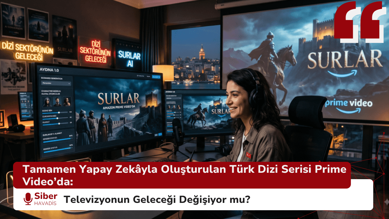 Tamamen Yapay Zekâyla Oluşturulan Türk Dizi Serisi Prime Video’da: Televizyonun Geleceği Değişiyor mu?