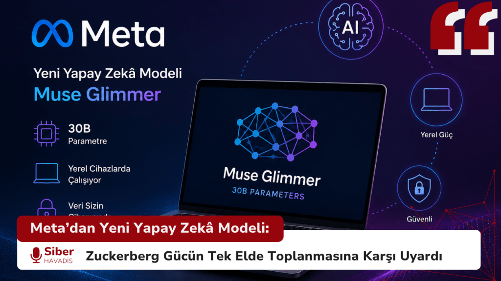 Meta’dan Yeni Yapay Zekâ Modeli: Zuckerberg Gücün Tek Elde Toplanmasına Karşı Uyardı