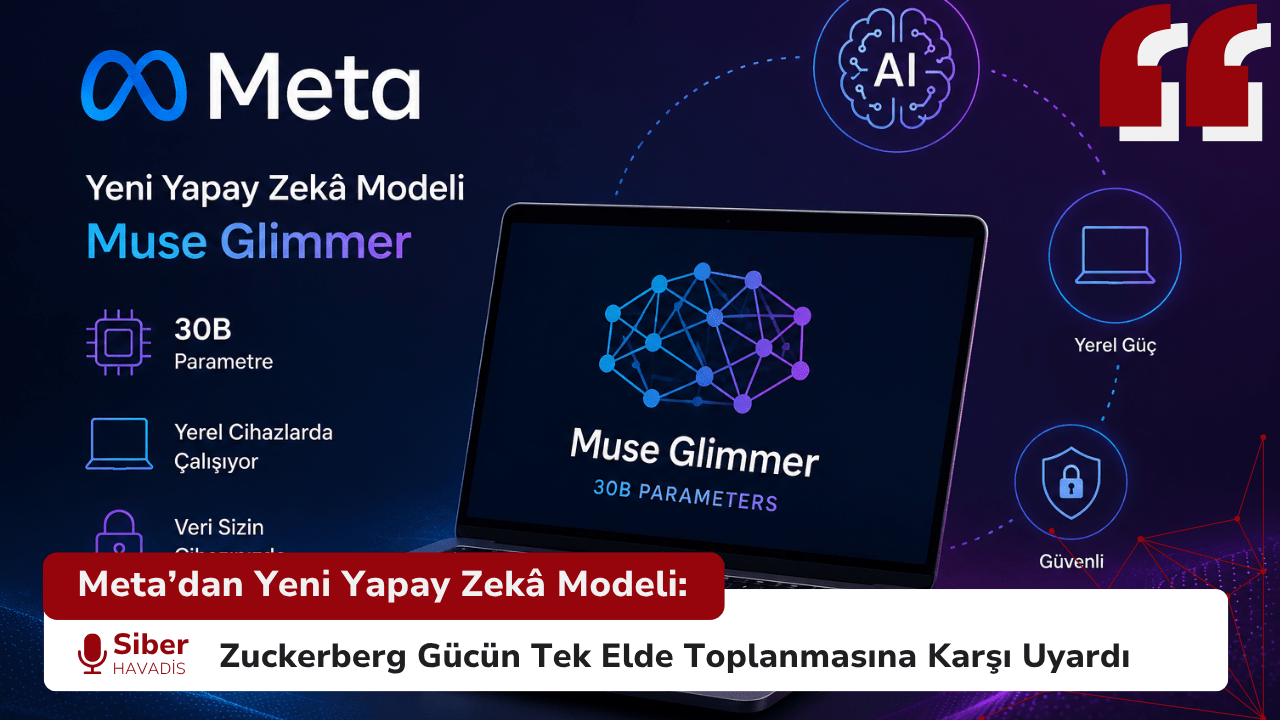 Meta’dan Yeni Yapay Zekâ Modeli: Zuckerberg Gücün Tek Elde Toplanmasına Karşı Uyardı