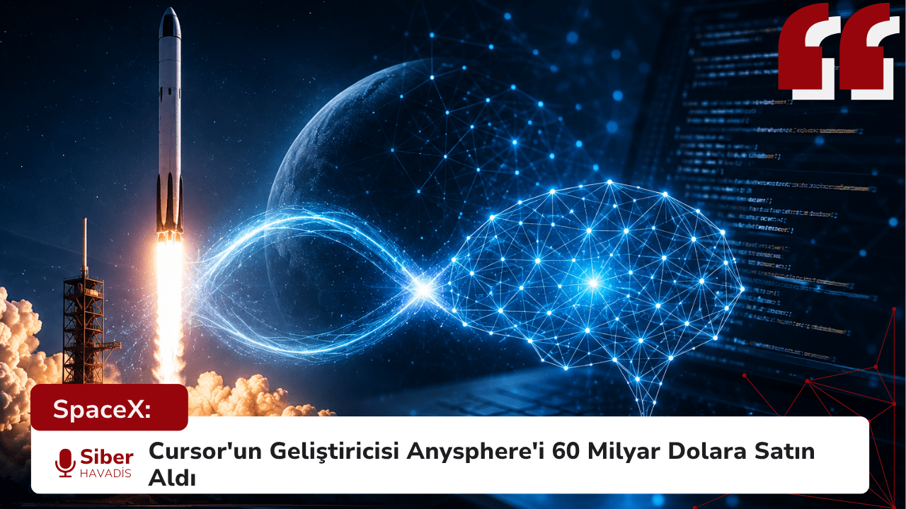 SpaceX: Cursor’un Geliştiricisi Anysphere’i 60 Milyar Dolara Satın Aldı