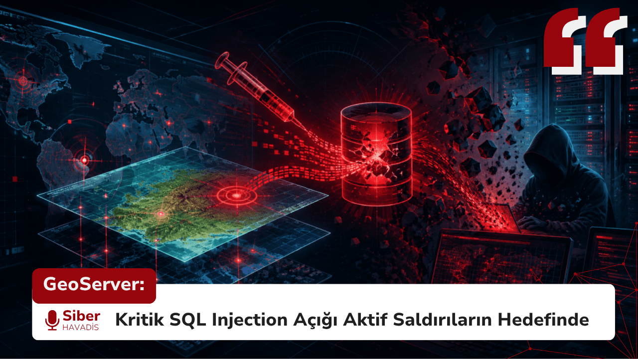 GeoServer: Kritik SQL Injection Açığı Aktif Saldırıların Hedefinde