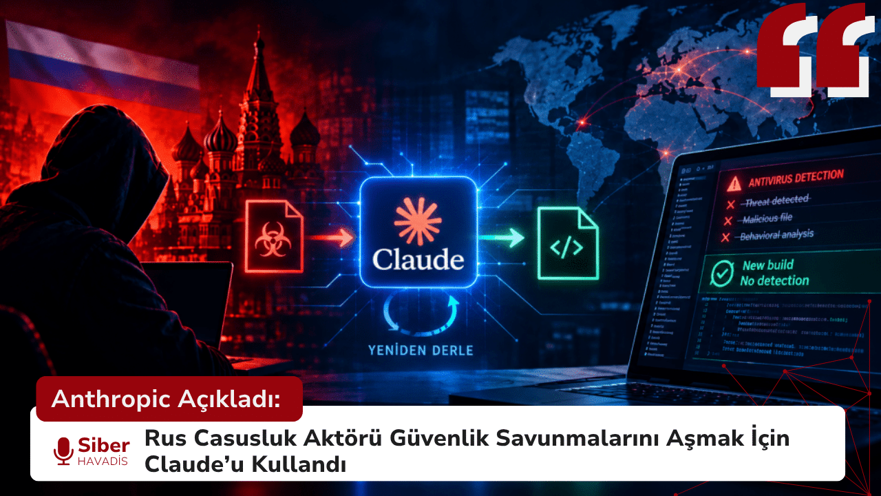 Anthropic Açıkladı: Rus Casusluk Aktörü Güvenlik Savunmalarını Aşmak İçin Claude’u Kullandı