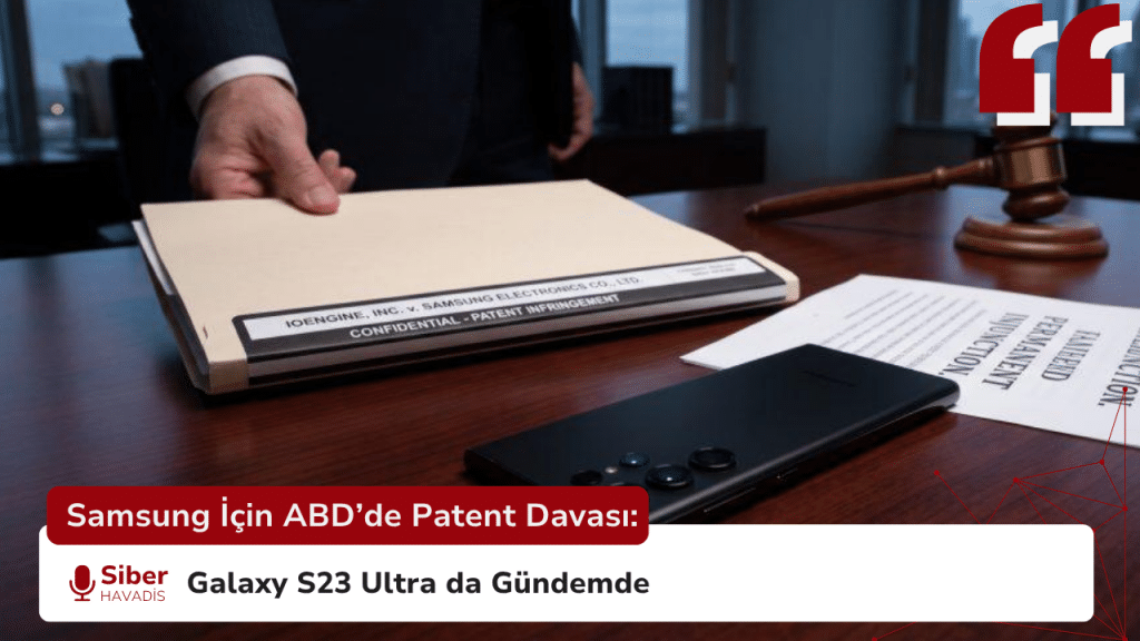 Samsung İçin ABD’de Patent Davası: Galaxy S23 Ultra da Gündemde