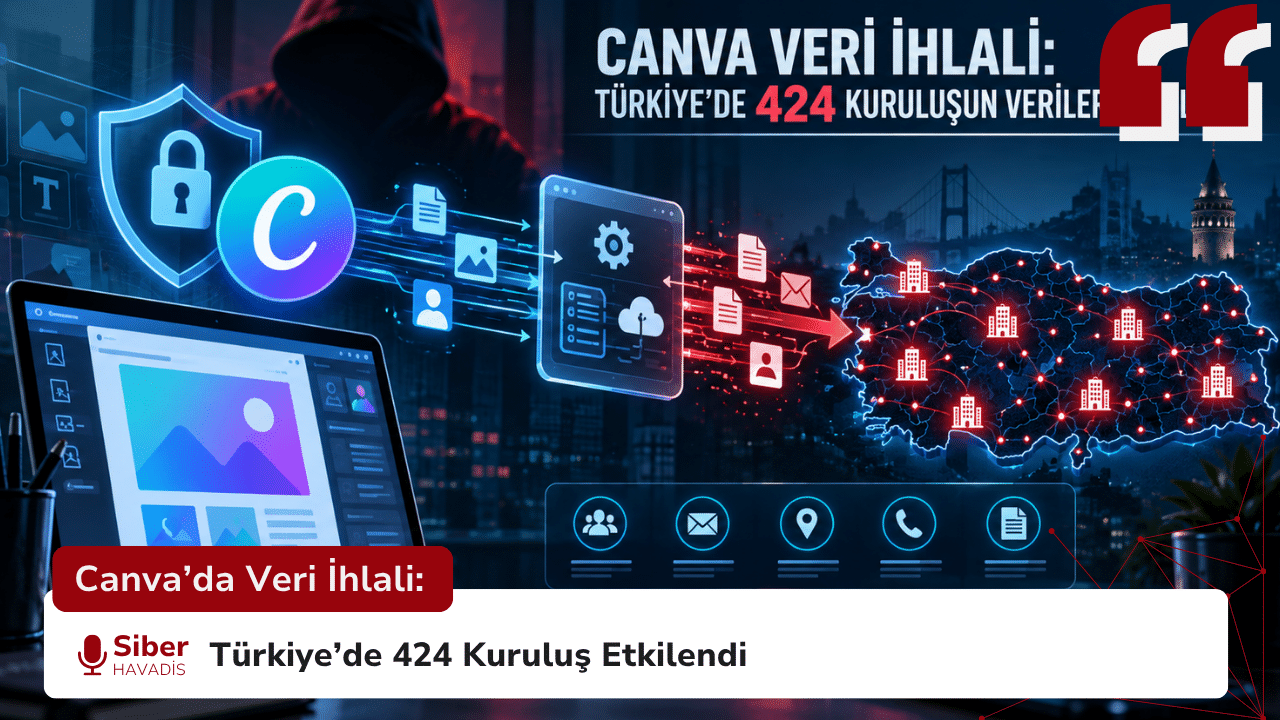 Canva’da Veri İhlali: Türkiye’de 424 Kuruluş Etkilendi