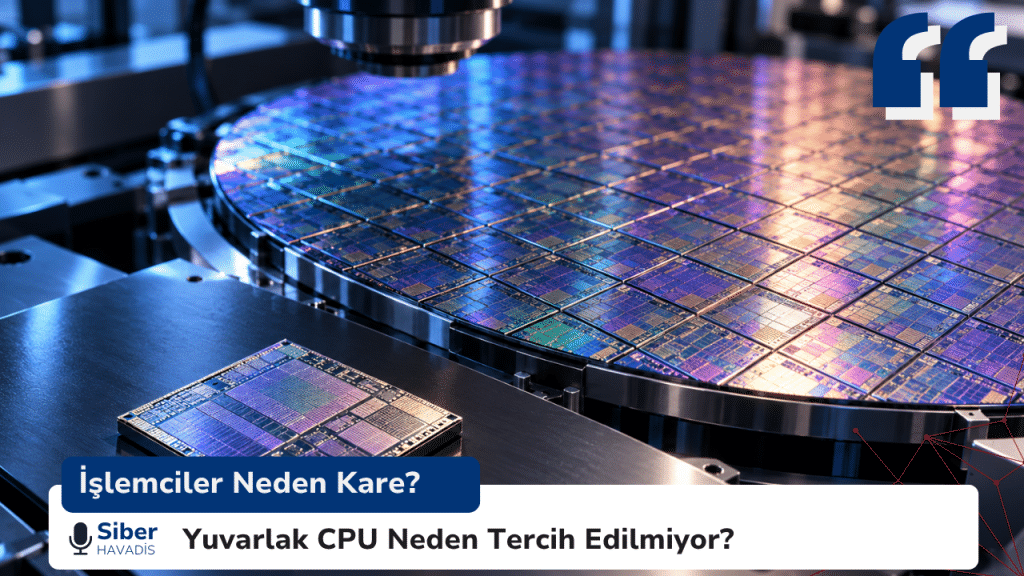 İşlemciler Neden Kare? Yuvarlak CPU Neden Tercih Edilmiyor?
