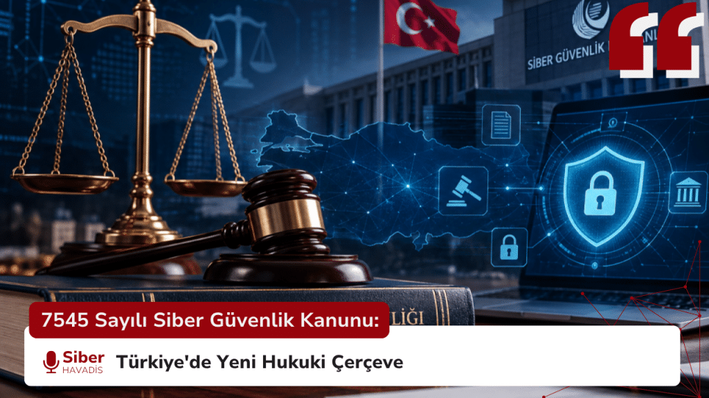 7545 Sayılı Siber Güvenlik Kanunu: Türkiye'de Yeni Hukuki Çerçeve