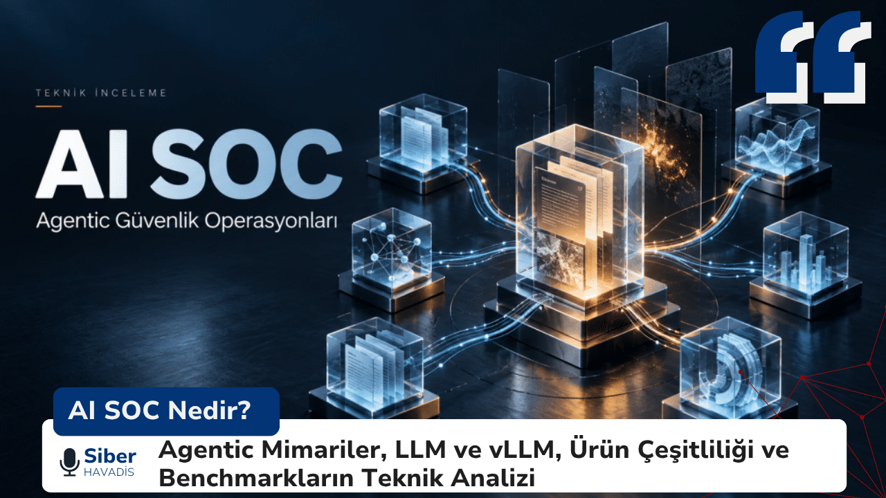 AI SOC Nedir? Agentic Mimariler, LLM ve vLLM, Ürün Çeşitliliği ve Benchmarkların Teknik Analizi
