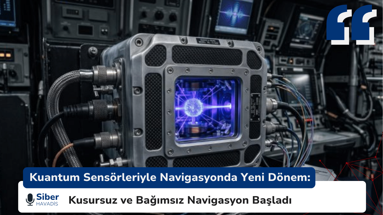 Kuantum Sensörleriyle Navigasyonda Yeni Dönem: Kusursuz ve Bağımsız Navigasyon Başladı
