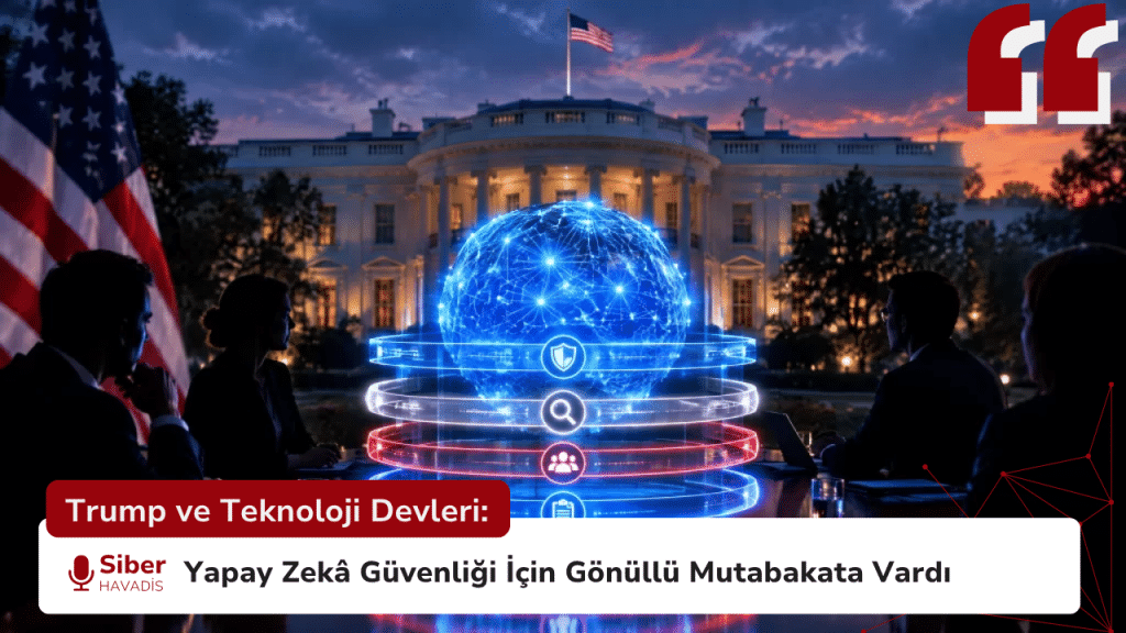 Trump ve Teknoloji Devleri: Yapay Zekâ Güvenliği İçin Gönüllü Mutabakata Vardı